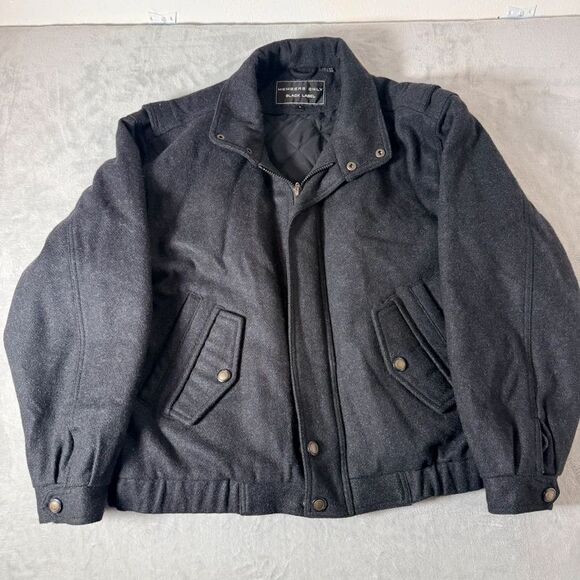 Members Only Other - Members only wool blend bomber jacket size large